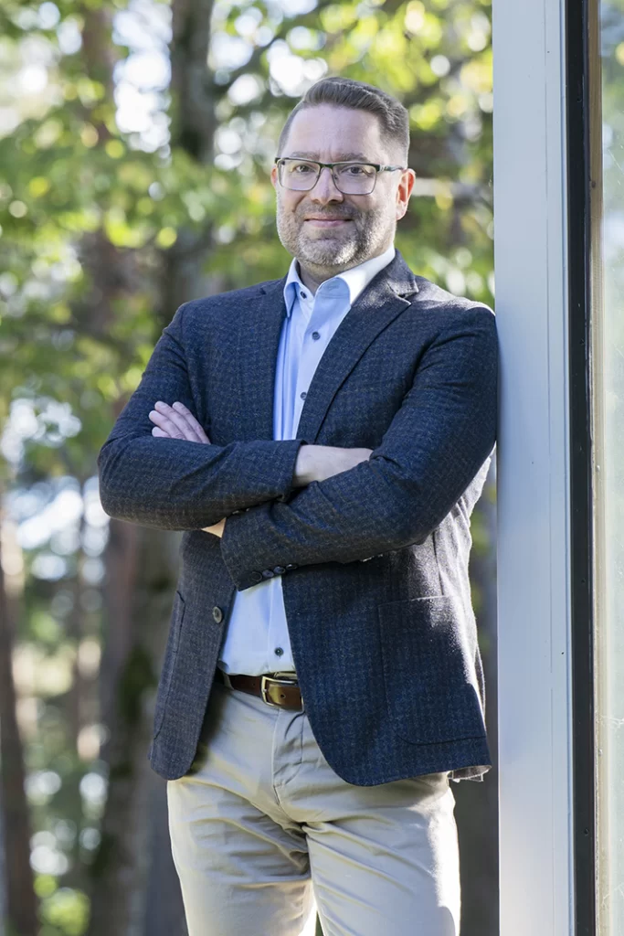 Proflycon Oy:n yrittäjä Jouni Flyktman